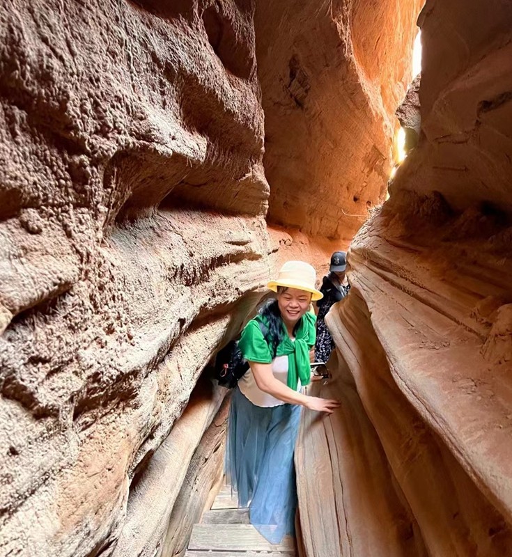 《不老松：2015中国优导中游张松拍摄集选》秦晋奇观(23)一线天