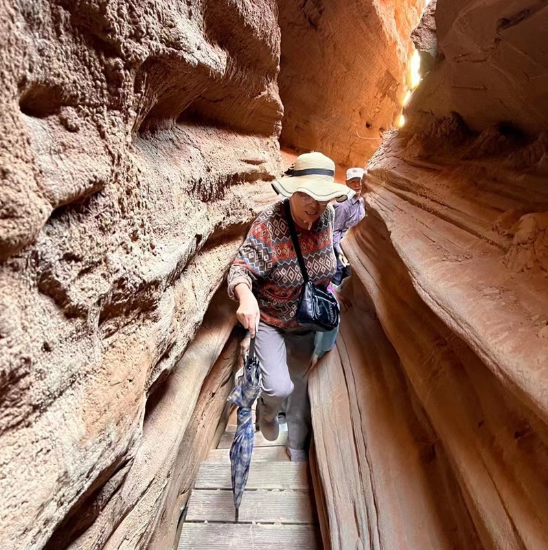 《不老松：2015中国优导中游张松拍摄集选》秦晋奇观(23)一线天