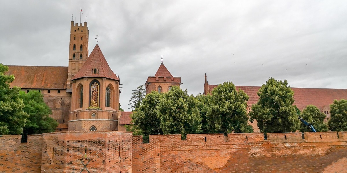 条顿骑士团大城堡--“马尔堡”留影（波兰）