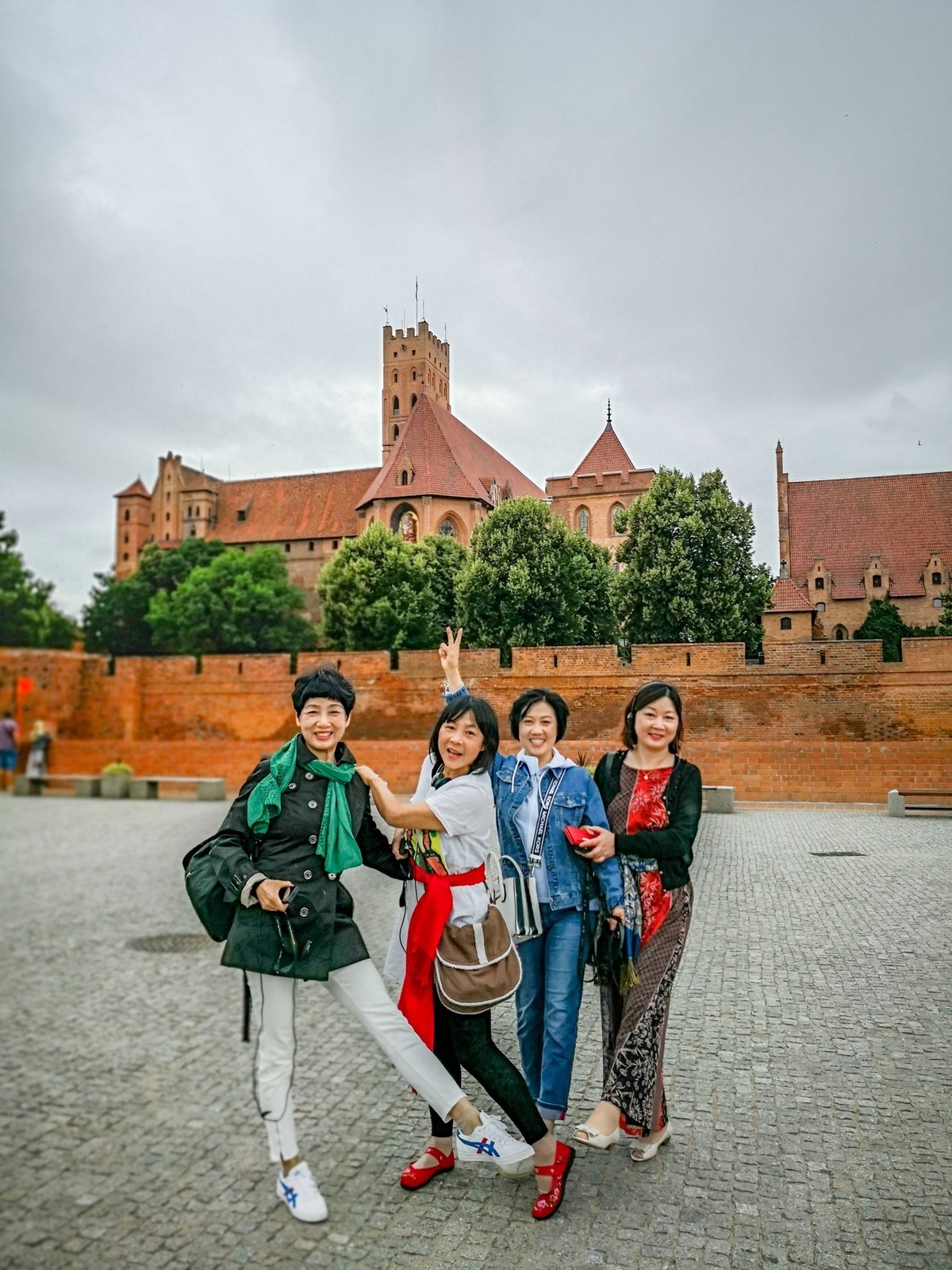 条顿骑士团大城堡--“马尔堡”留影（波兰）