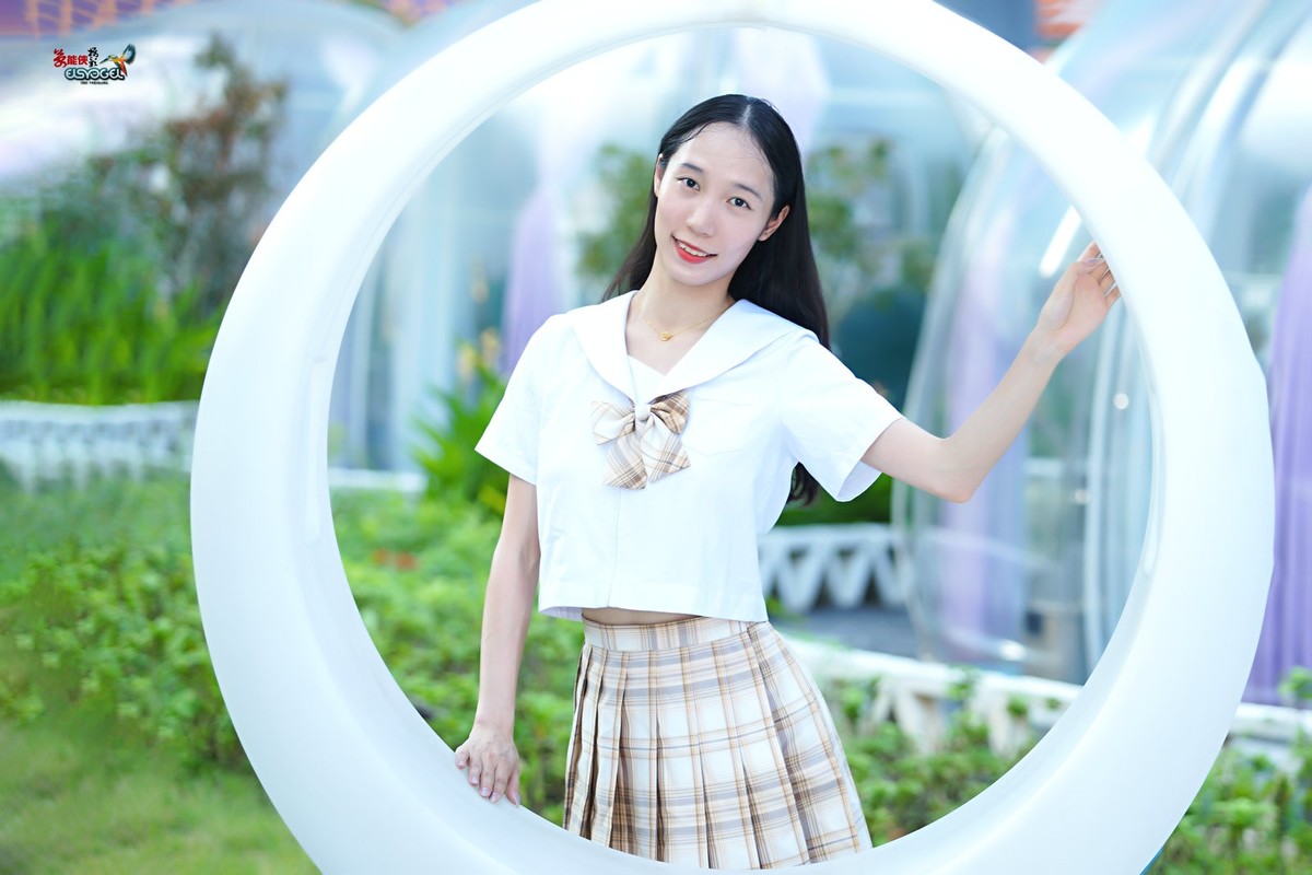 【月亮jk美女】---姗姗