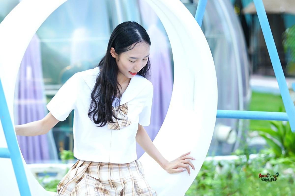 【月亮jk美女】---姗姗