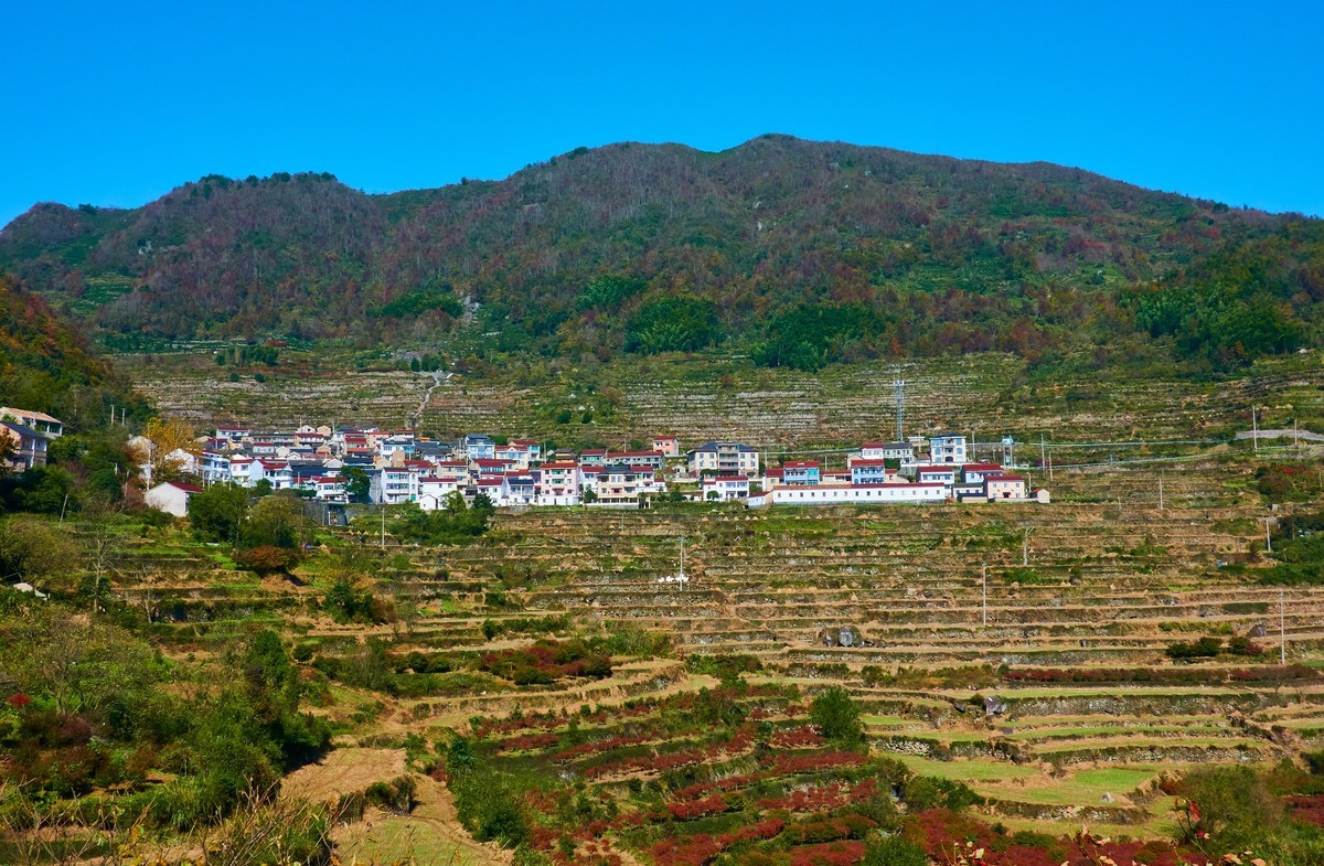 覆卮山秋意正浓 浙中