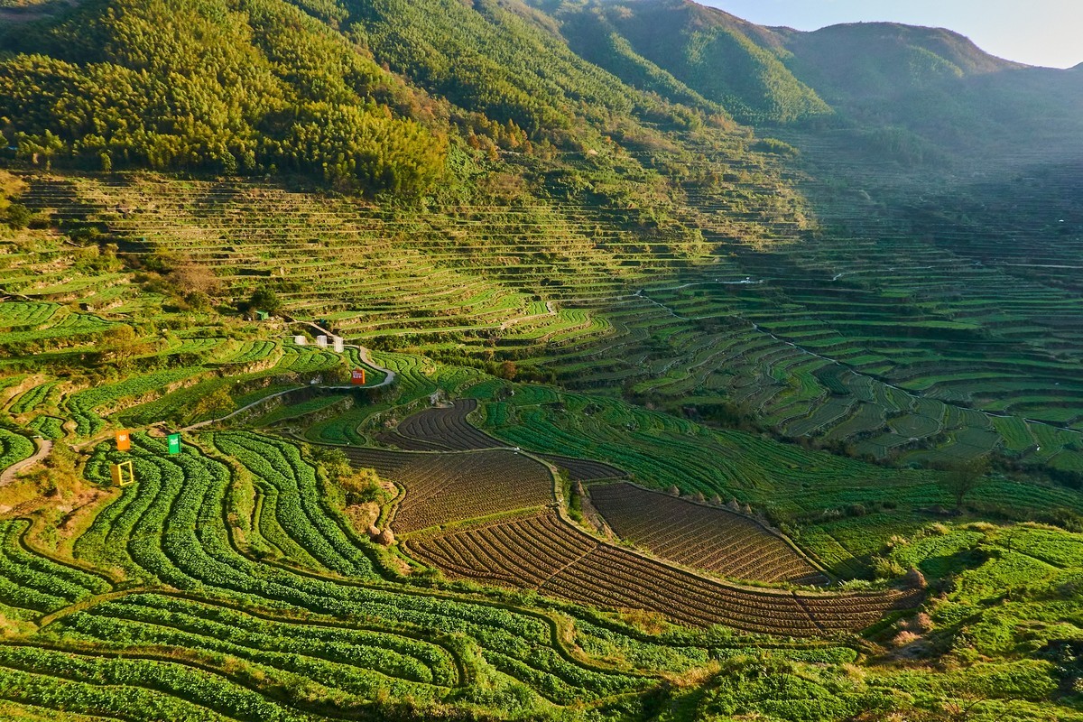 覆卮山秋意正浓 浙中