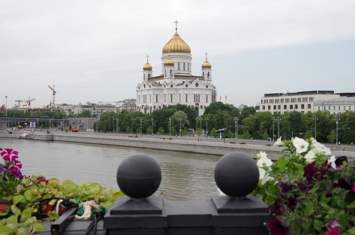 莫斯科基督救世主大教堂外观