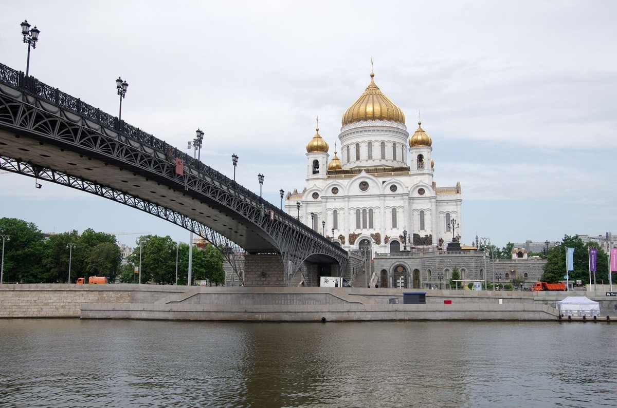 莫斯科基督救世主大教堂外观