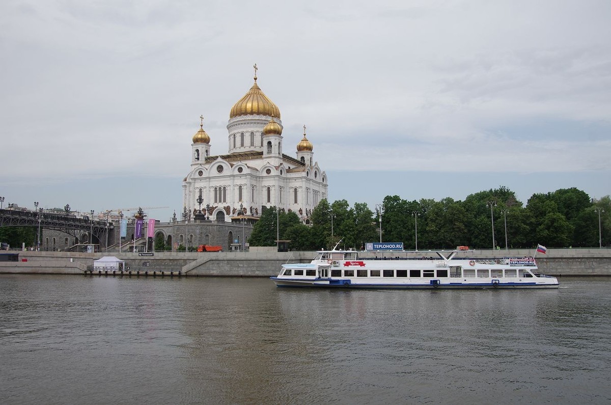 莫斯科基督救世主大教堂外观