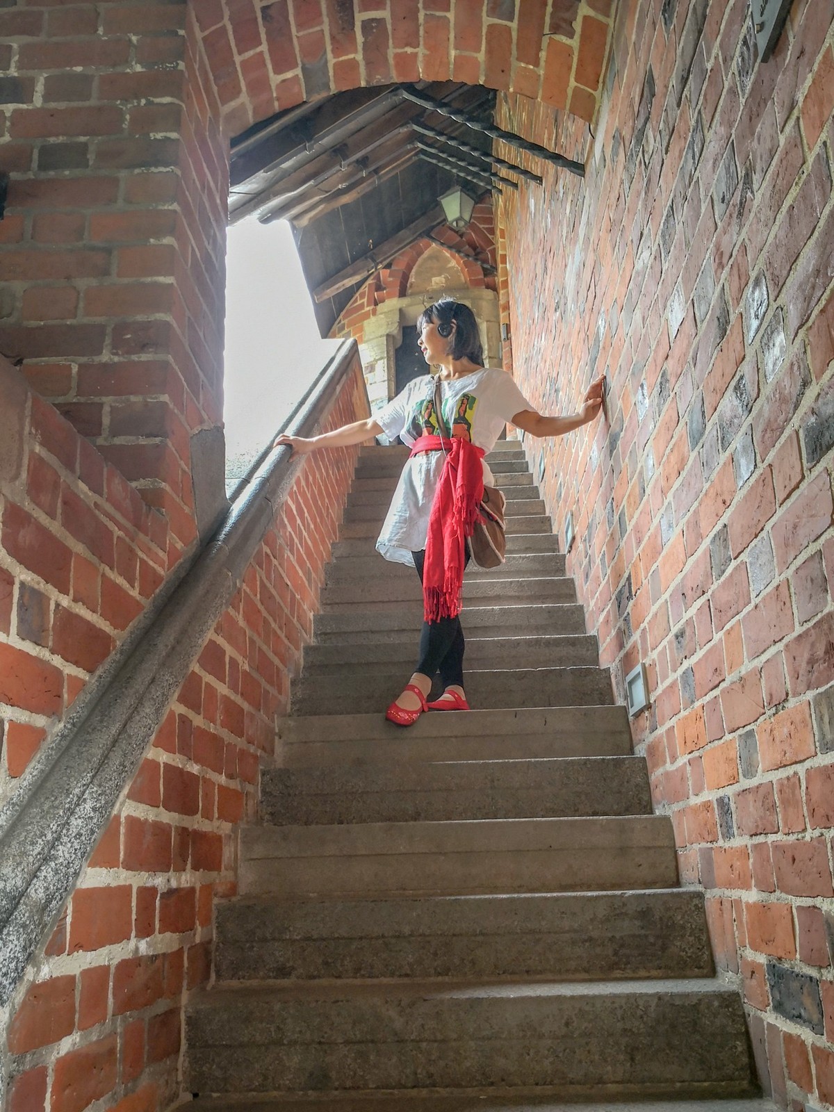 条顿骑士团大城堡--“马尔堡”留影（波兰）