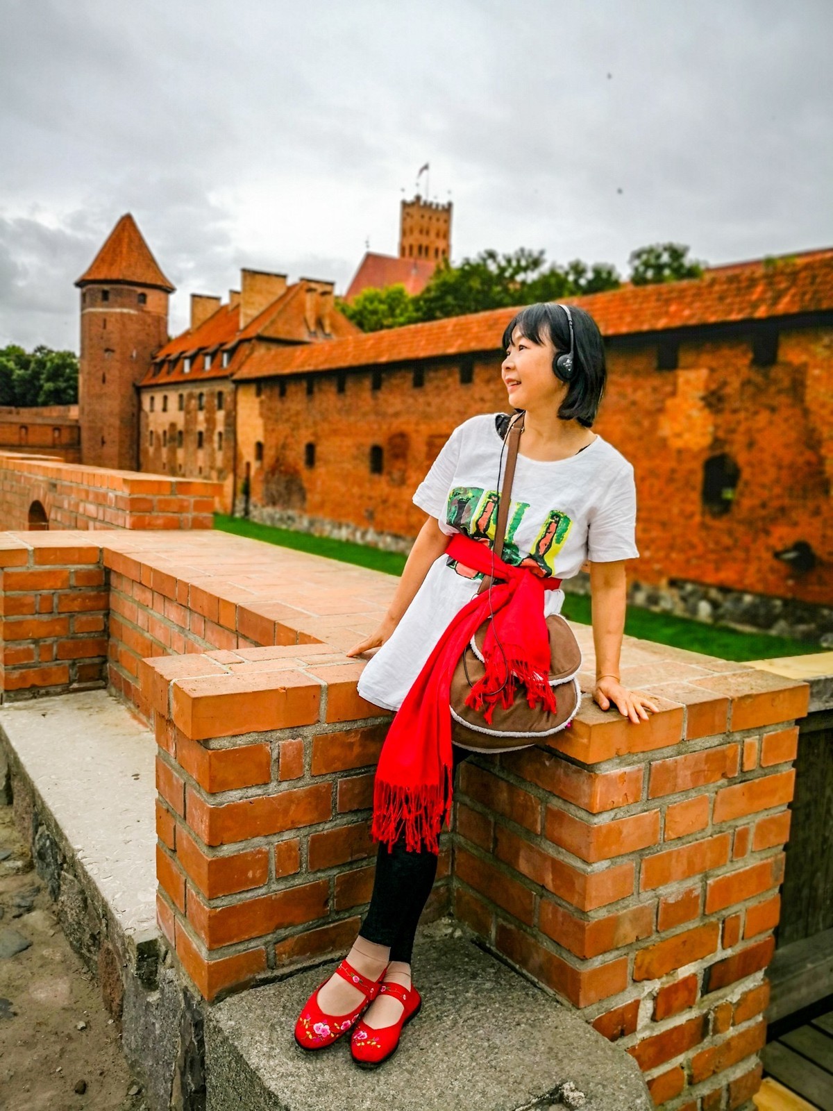 条顿骑士团大城堡--“马尔堡”留影（波兰）