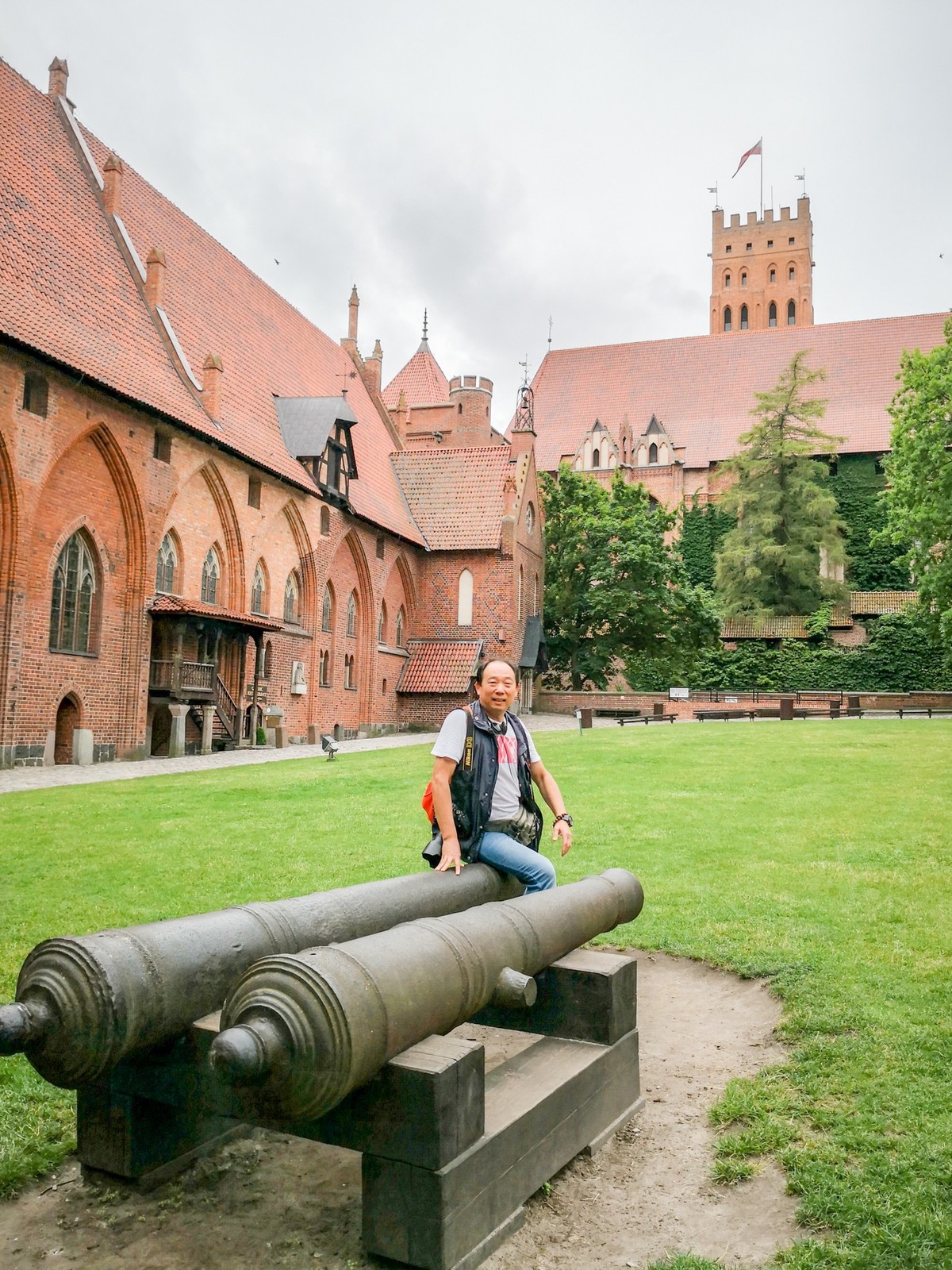 条顿骑士团大城堡--“马尔堡”留影（波兰）
