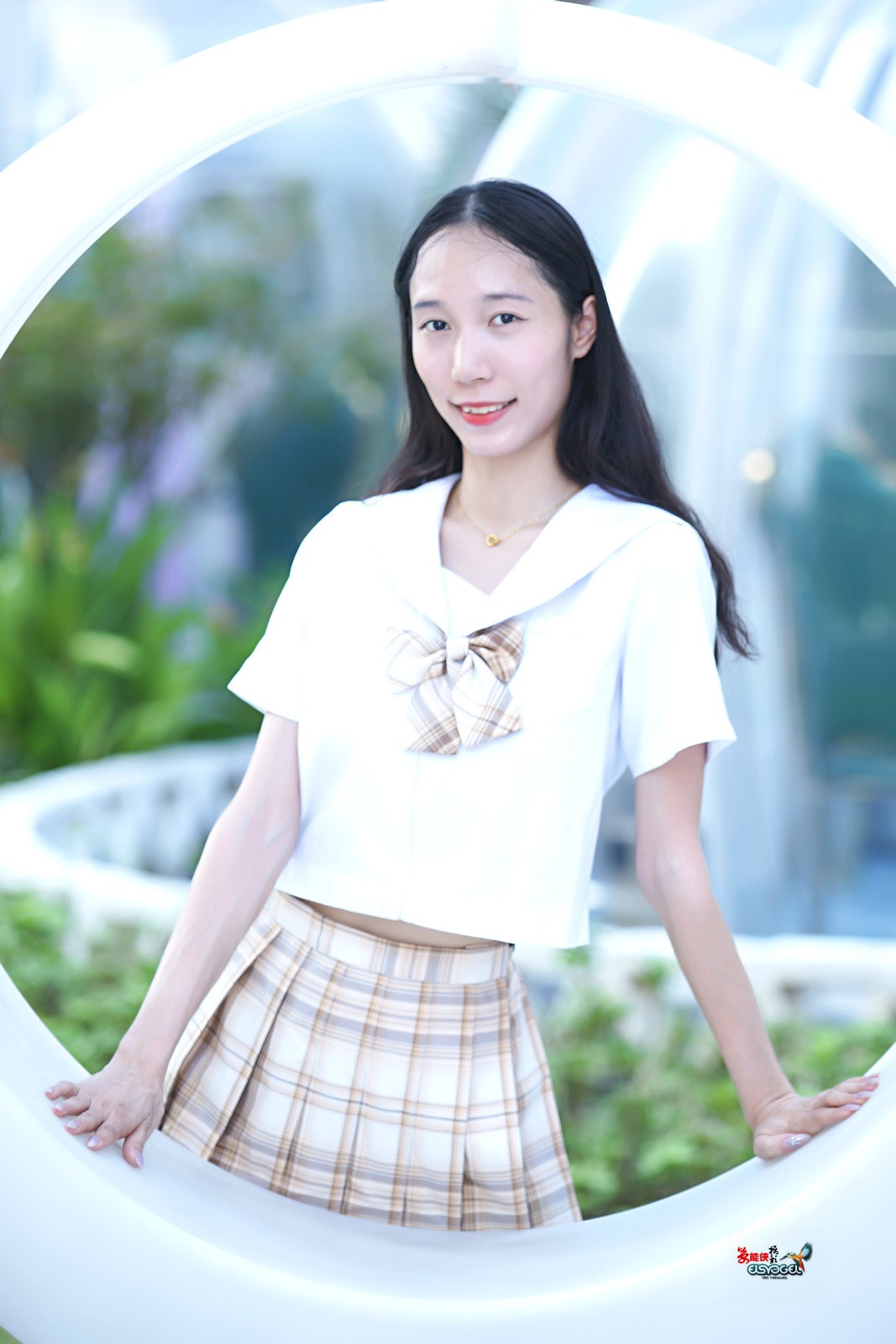 【月亮jk美女】---姗姗