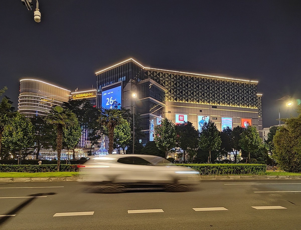 上海浦东张江手机夜景影像