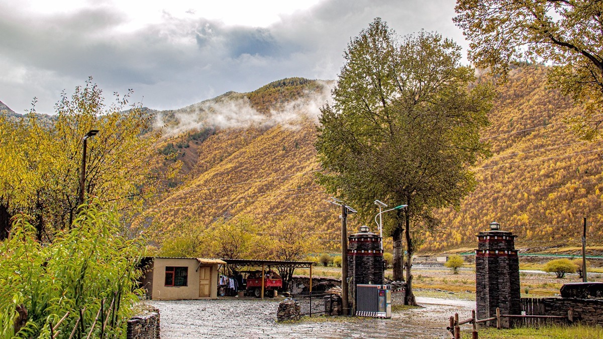 秋行川西高原--日头村【3】