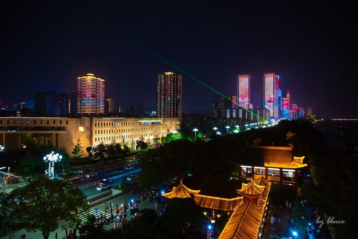 【长沙之行】夜游杜甫江阁（上）