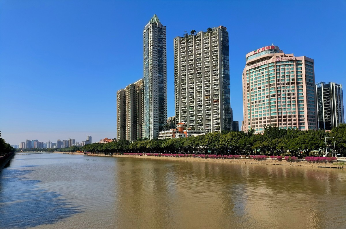 初夏的二沙岛。