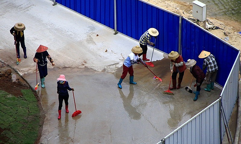 840【不老松：海南游摄纪实】临高长島兰湾二期九栋绿化全过程！[04]