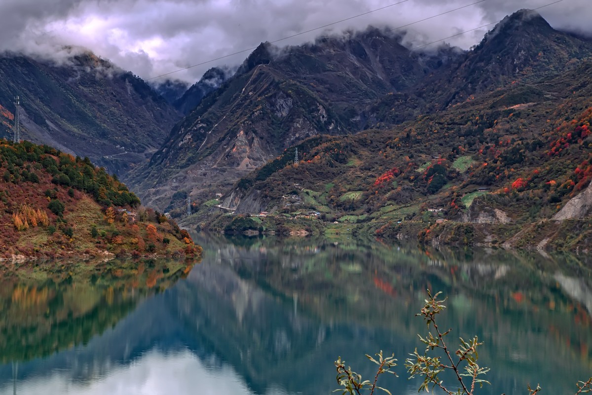 #留住美丽秋天#  2018. 10. 夹金山下 · 硗碛藏乡