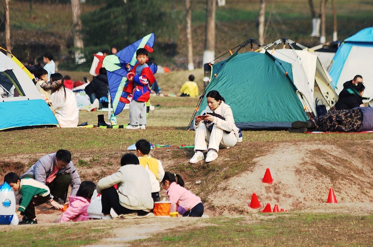 新年伊始扫草坪（二）