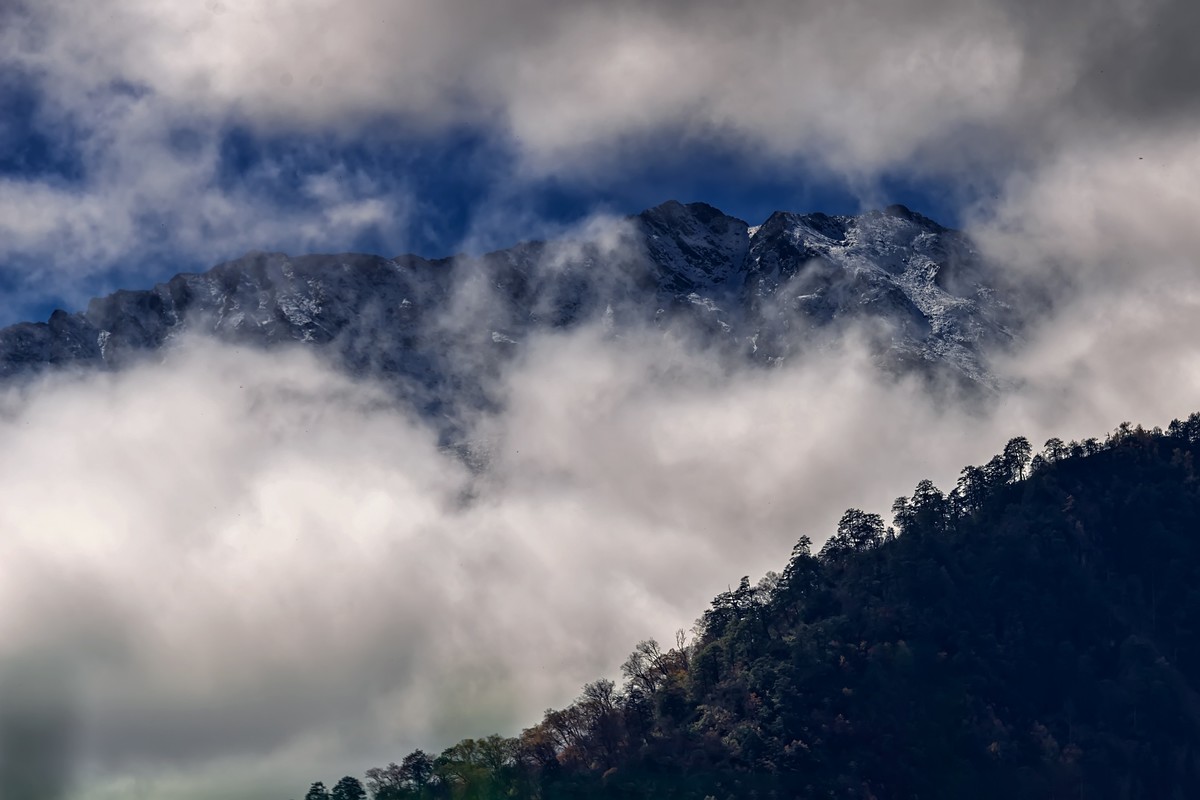 #留住美丽秋天#  2018. 10. 夹金山下 · 硗碛藏乡