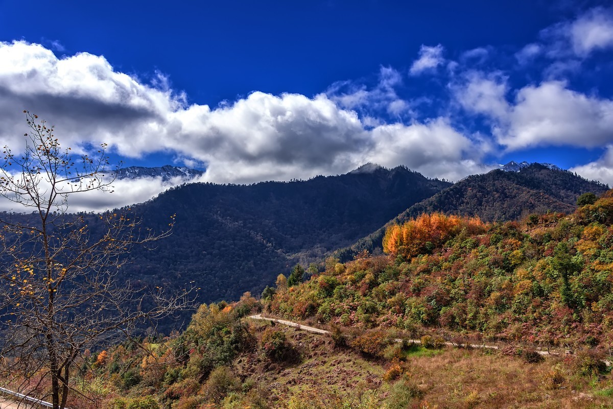 #留住美丽秋天#  2018. 10. 夹金山下 · 硗碛藏乡