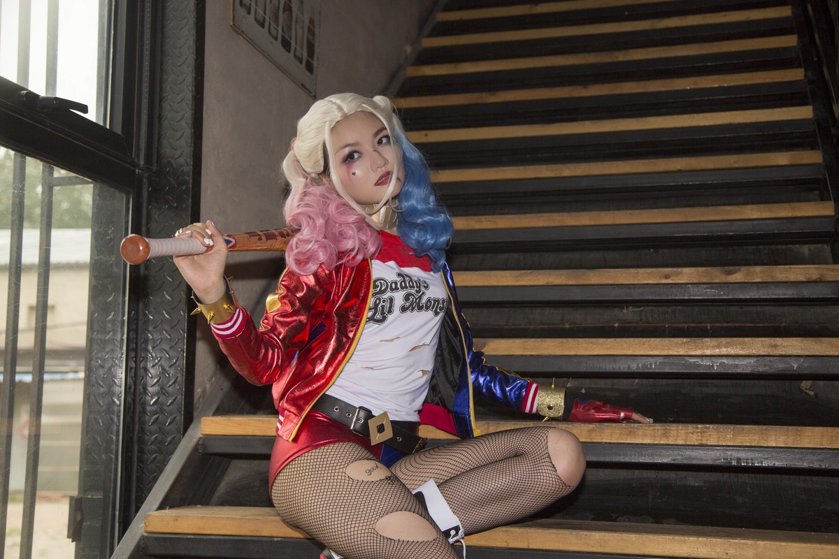 cosplay 自杀小队哈莉·奎茵