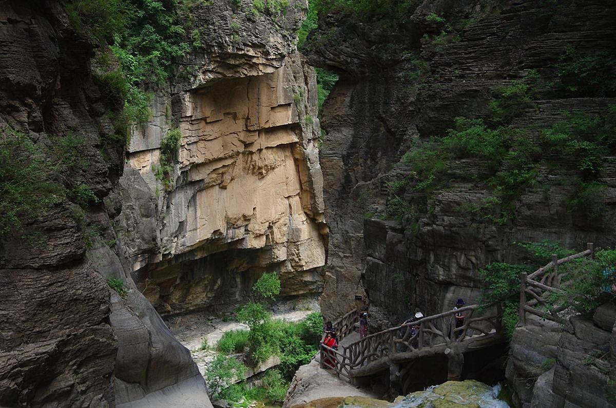 太行山通天峡自然奇观-神龟湖-22P