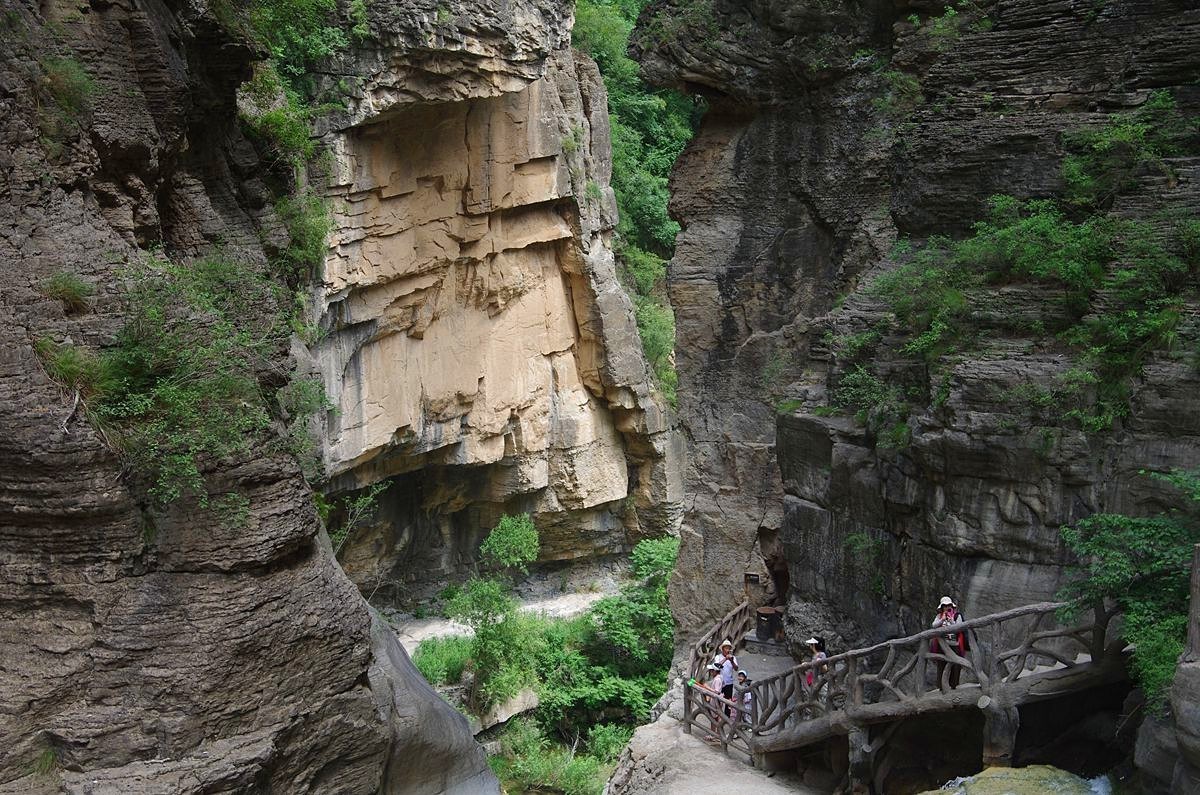 太行山通天峡自然奇观-神龟湖-22P