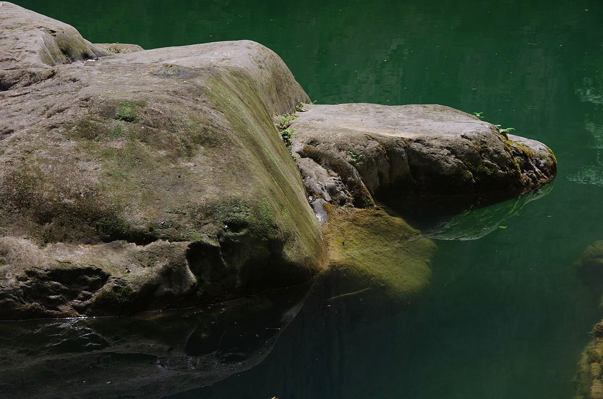 太行山通天峡自然奇观-神龟湖-22P