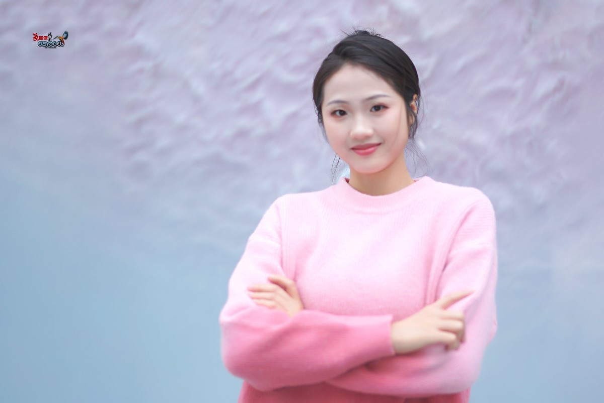 【冬日粉色少女】---小洁