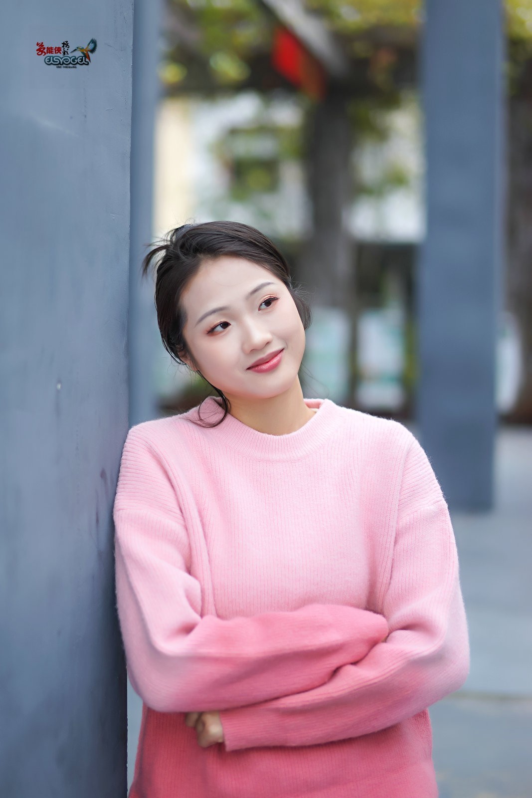 【冬日粉色少女】---小洁