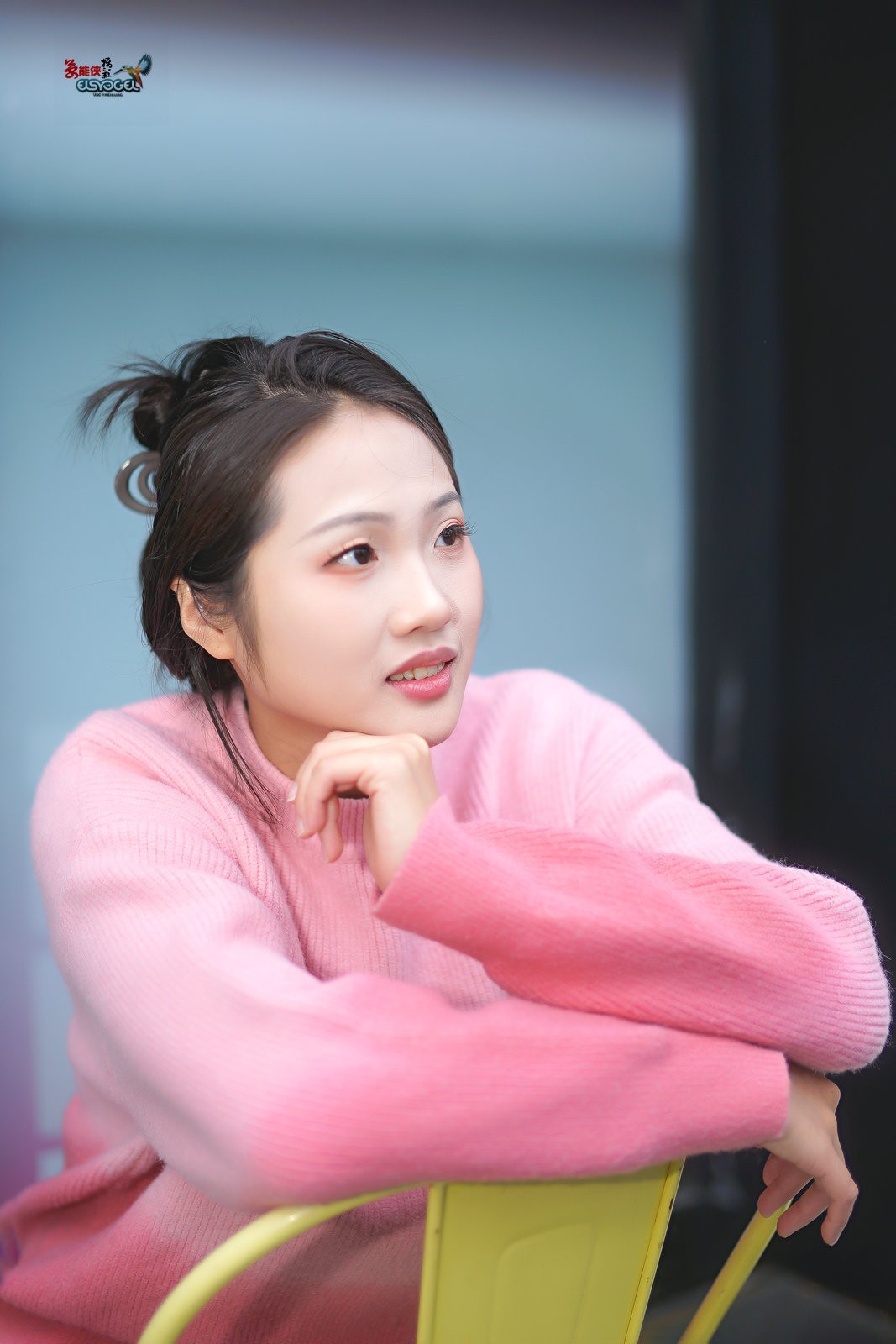 【冬日粉色少女】---小洁