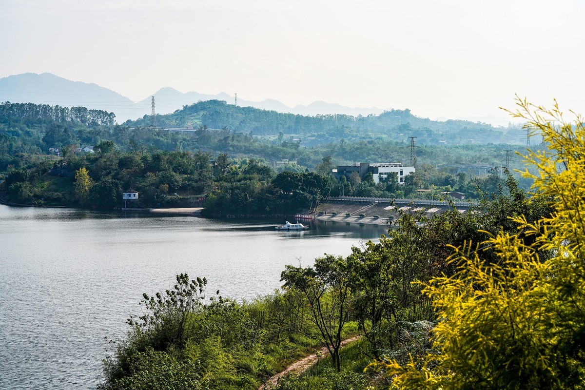 心旷神怡多宝湖