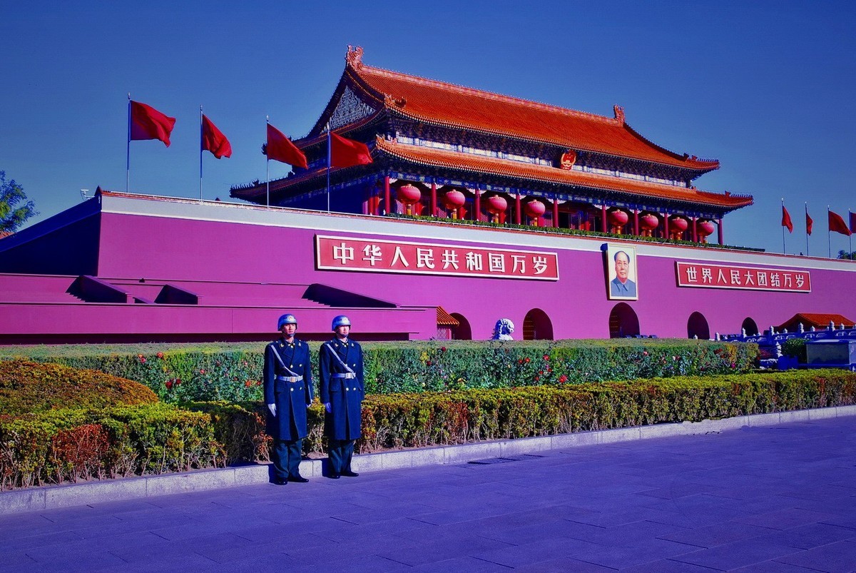 我爱北京天安门