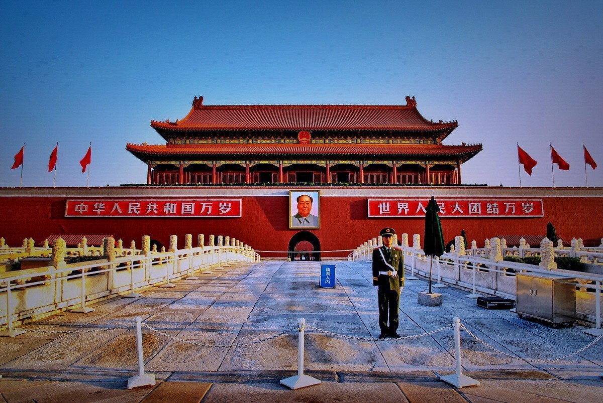 我爱北京天安门