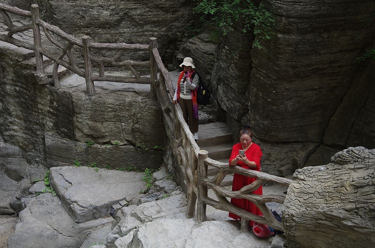太行山通天峡自然奇观-神龟湖-22P