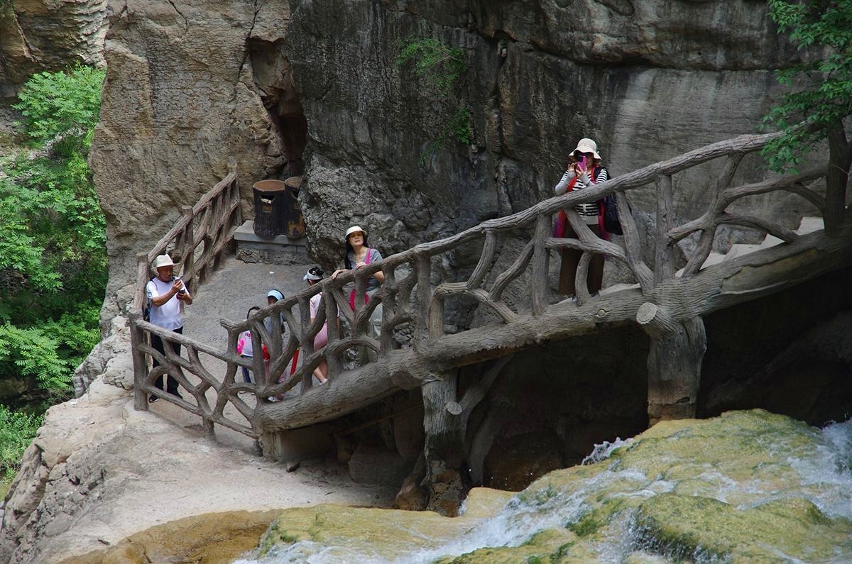 太行山通天峡自然奇观-神龟湖-22P