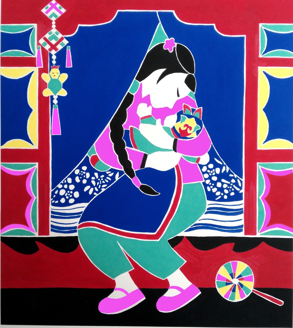 吴树红 金山农民画作品