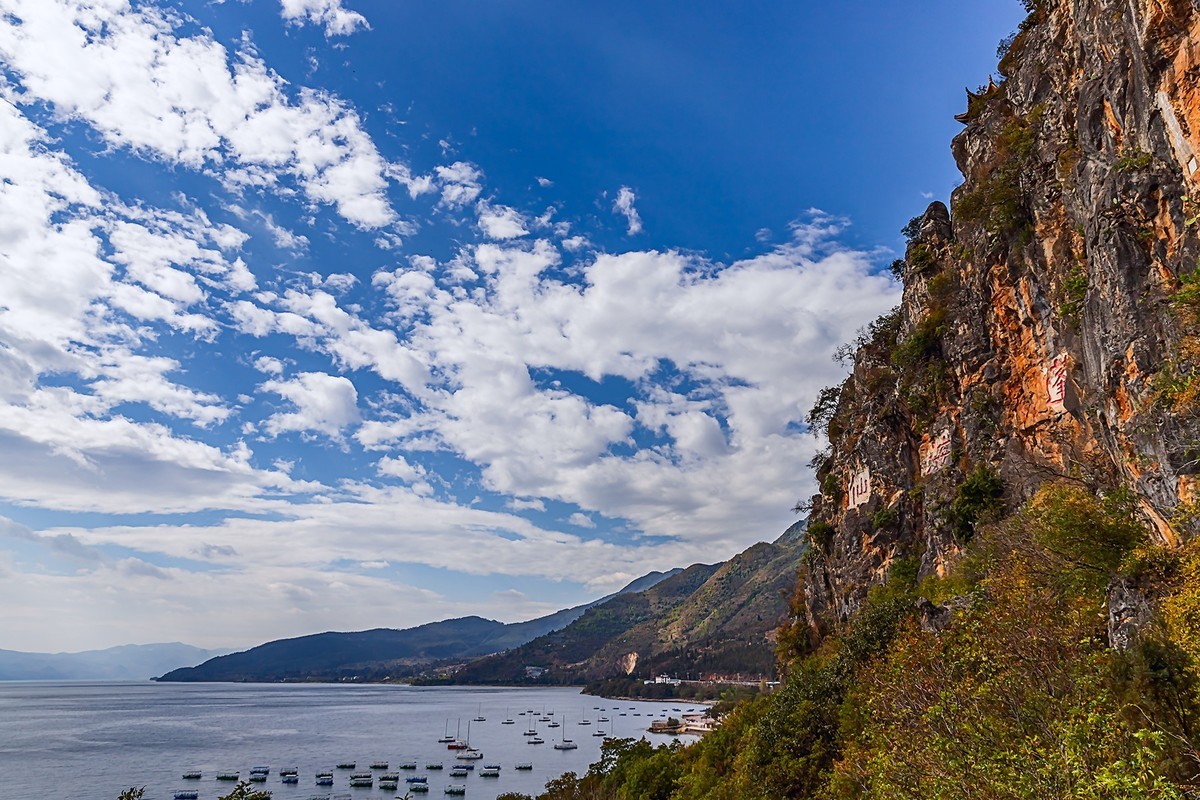 旅游记录 ：云南 · 玉溪 · 抚仙湖和笔架山