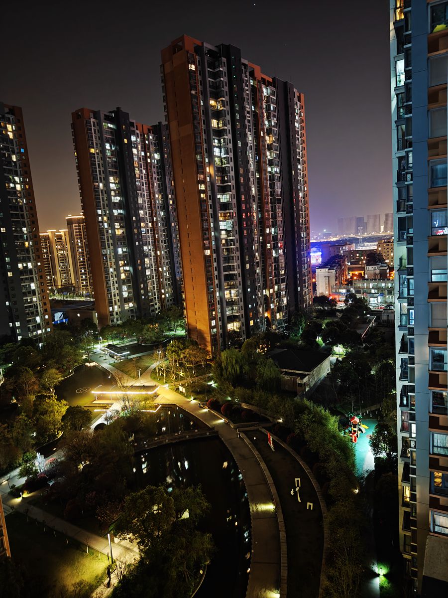 小区夜景【4952】-中关村在线摄影论坛