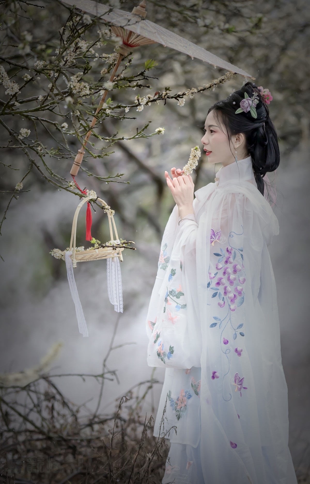 二月江南山水路，李花零落春无主。