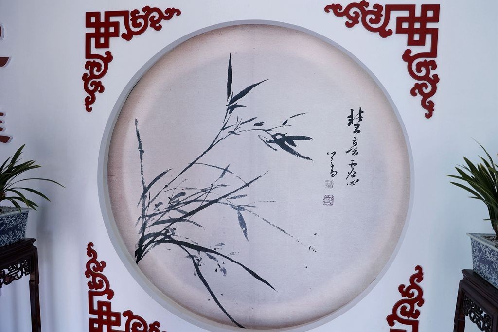 国家植物园第二届兰花展盆景园之国兰