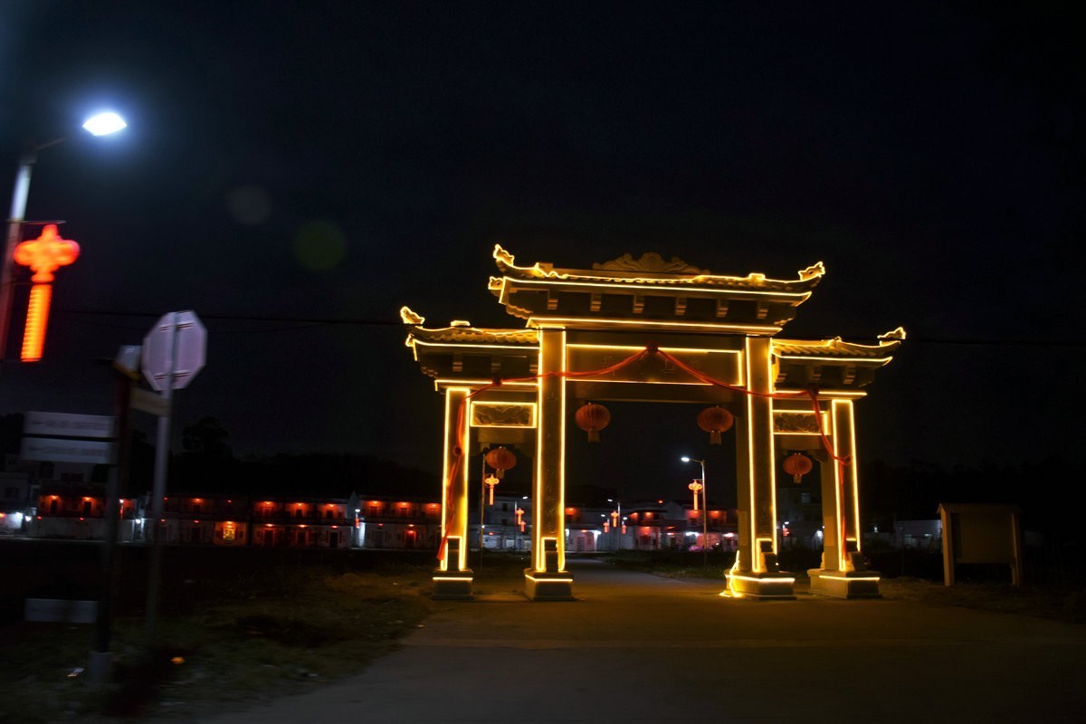 2025春节 广东行（69）傍晚来到小渔村---东风村