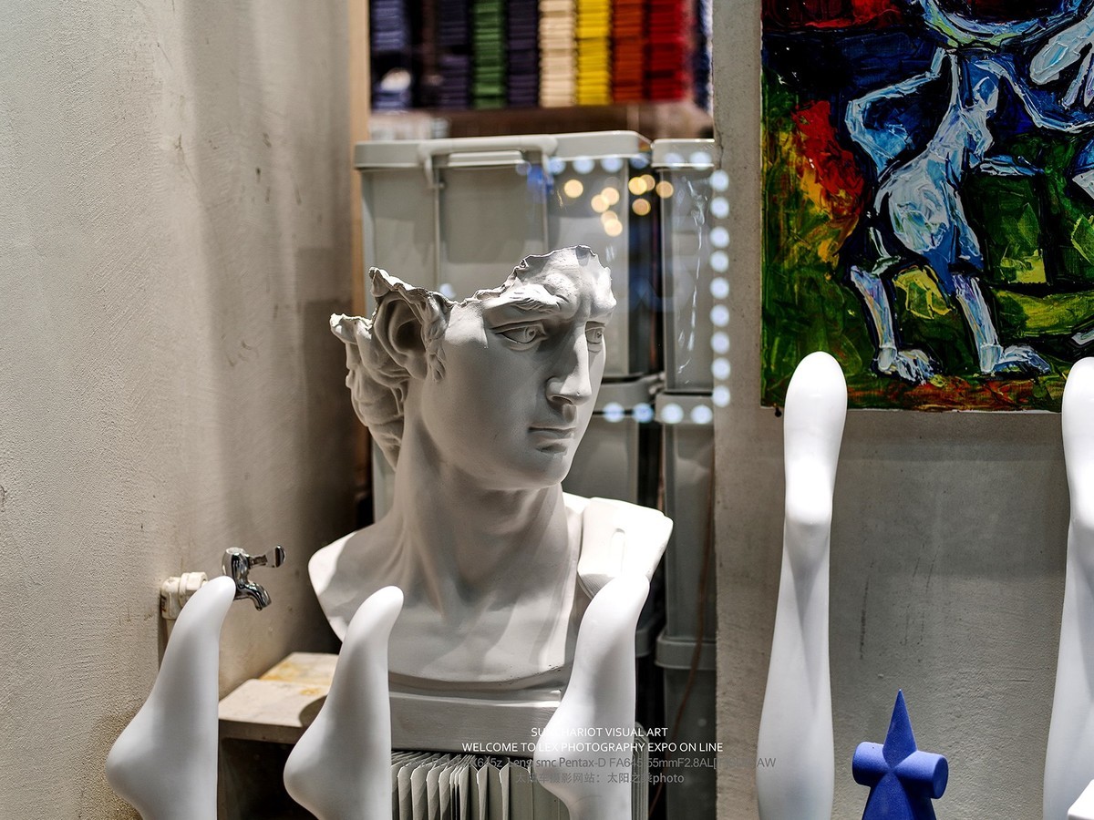 宾得645z中画幅相机拍南锣鼓巷夜景（二）