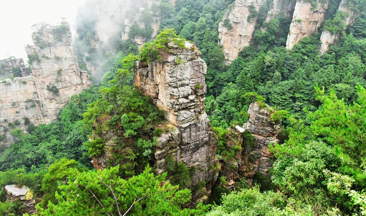 湖北张家界——天工神笔画丹青，遗落凡间醉苍生