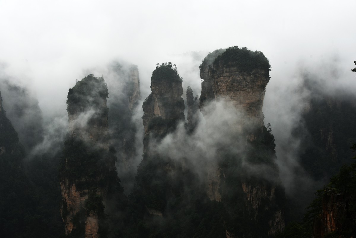 湖北张家界——天工神笔画丹青，遗落凡间醉苍生