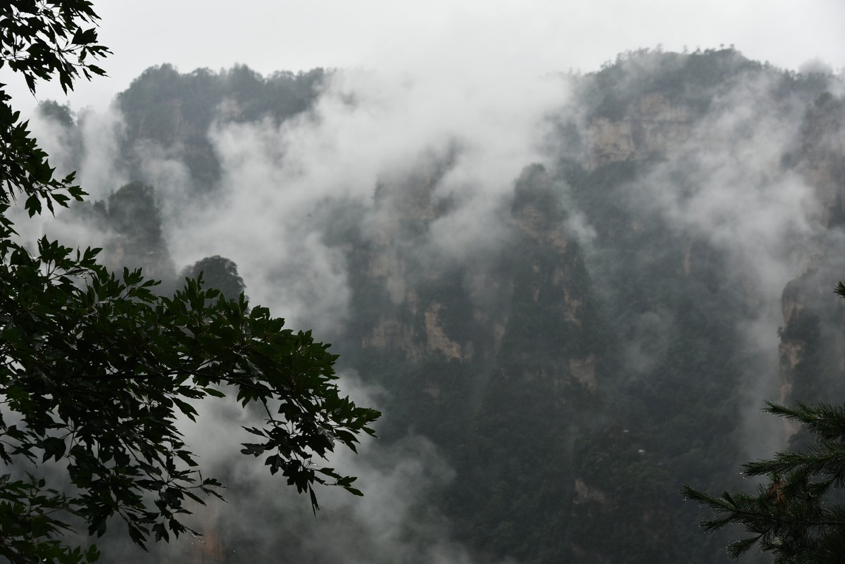 湖北张家界——天工神笔画丹青，遗落凡间醉苍生