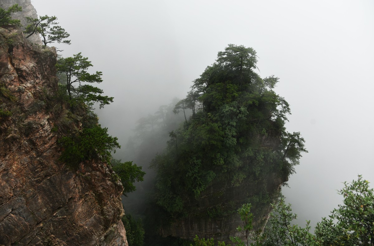 湖北张家界——天工神笔画丹青，遗落凡间醉苍生