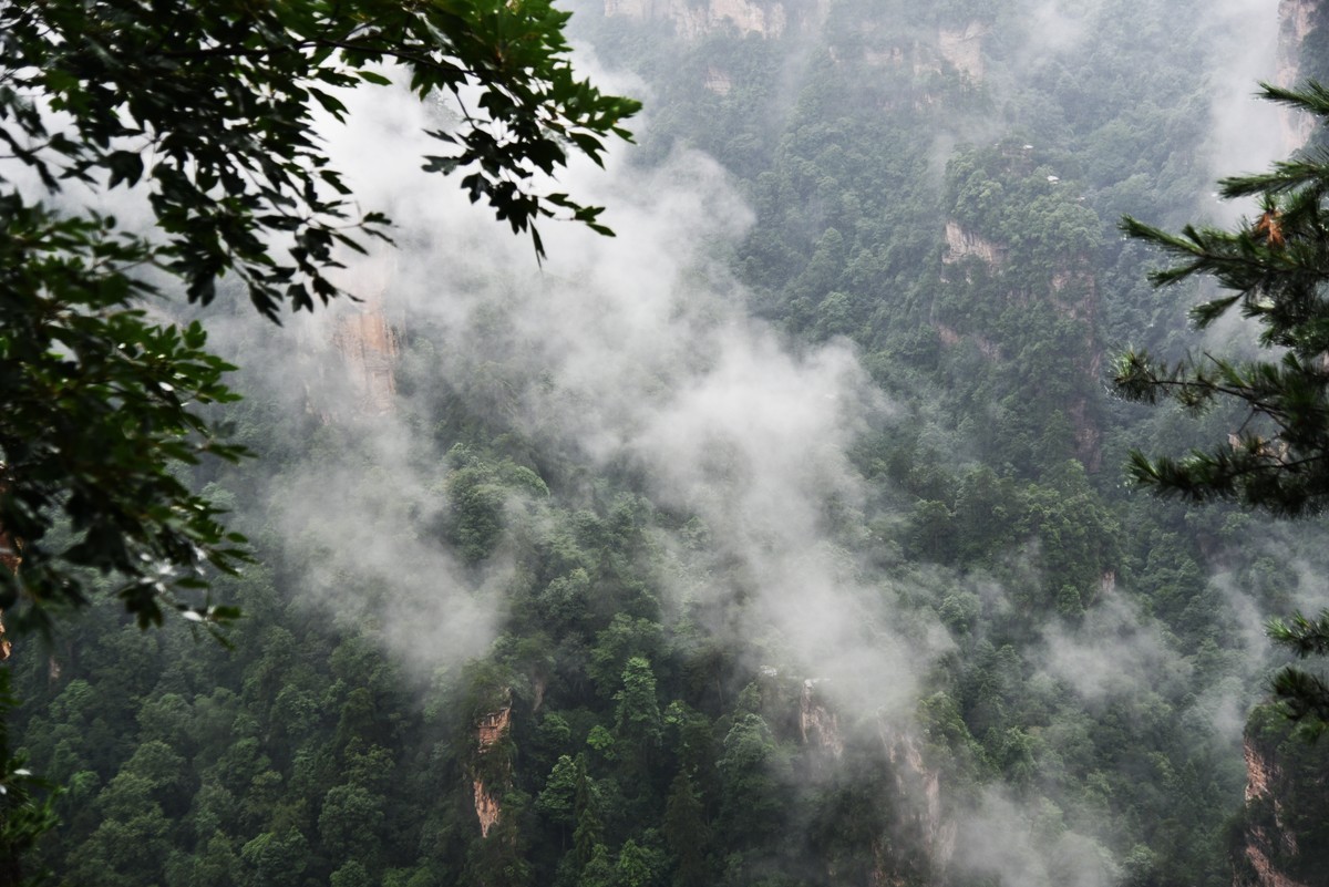 湖北张家界——天工神笔画丹青，遗落凡间醉苍生