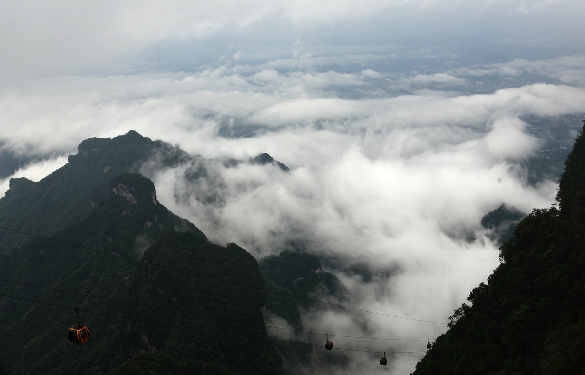 湖北张家界——天工神笔画丹青，遗落凡间醉苍生