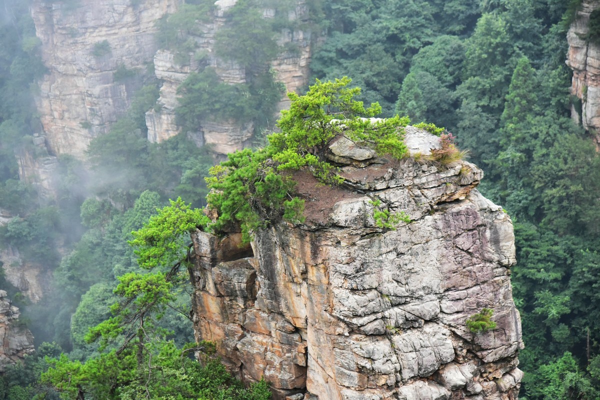 湖北张家界——天工神笔画丹青，遗落凡间醉苍生